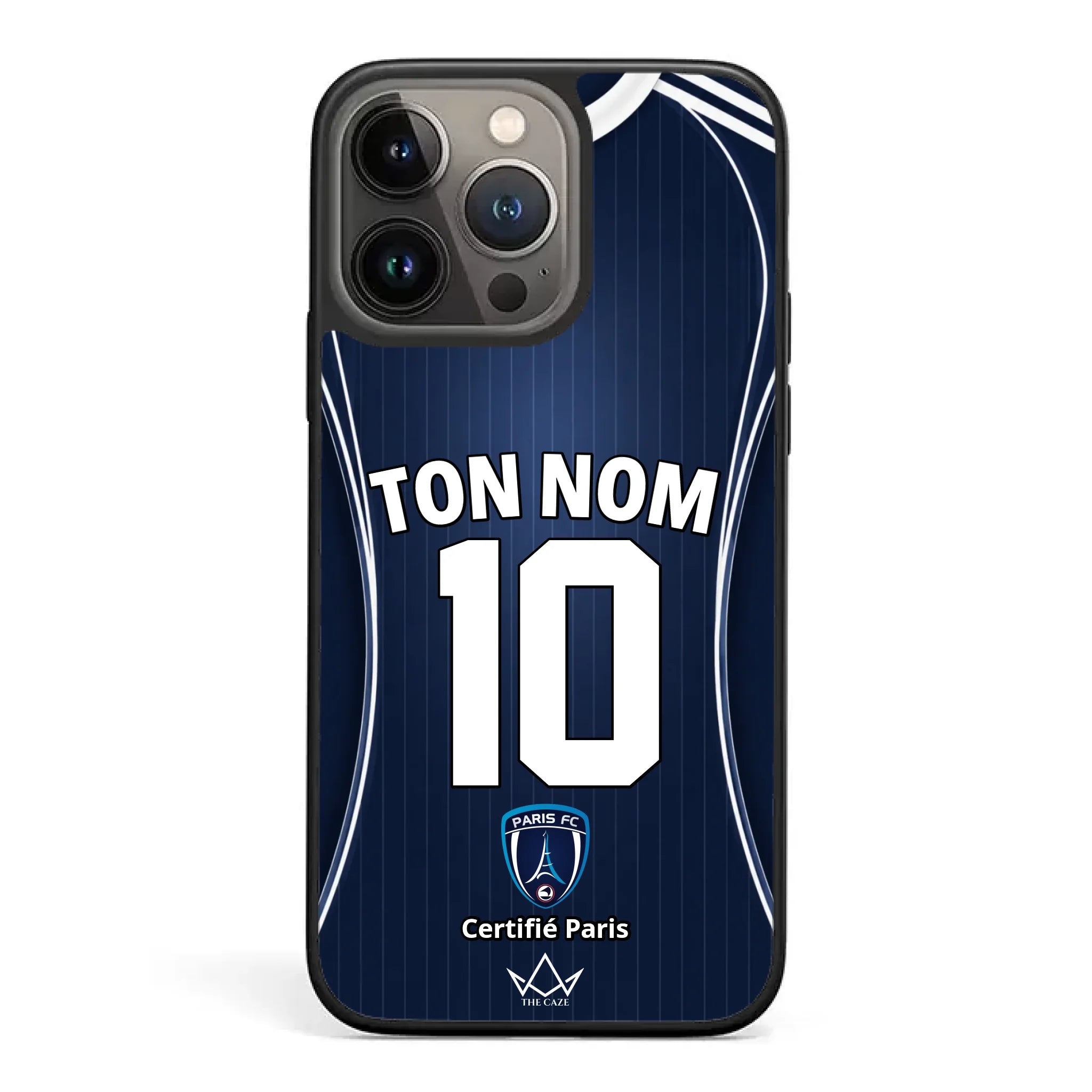 Paris FC Football Custom iPhone Case