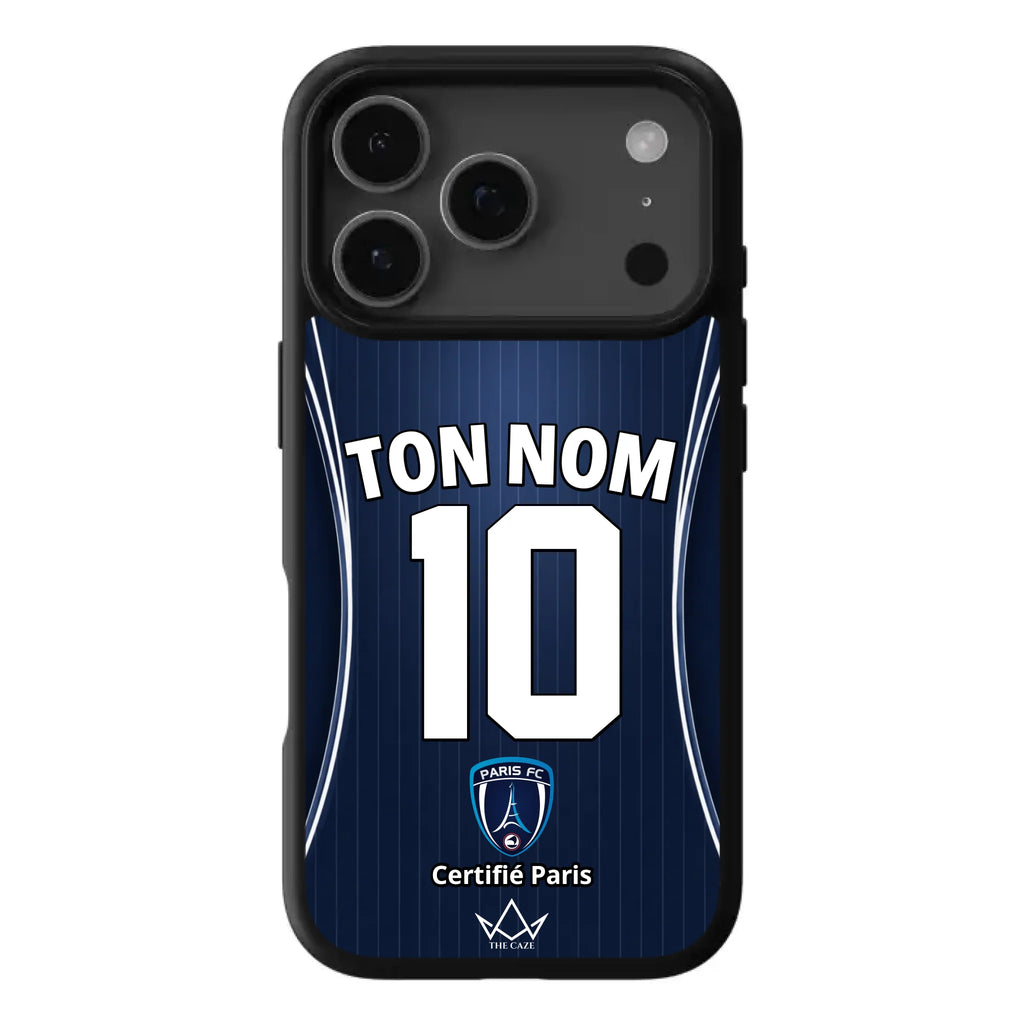 Paris FC Football Custom iPhone Case