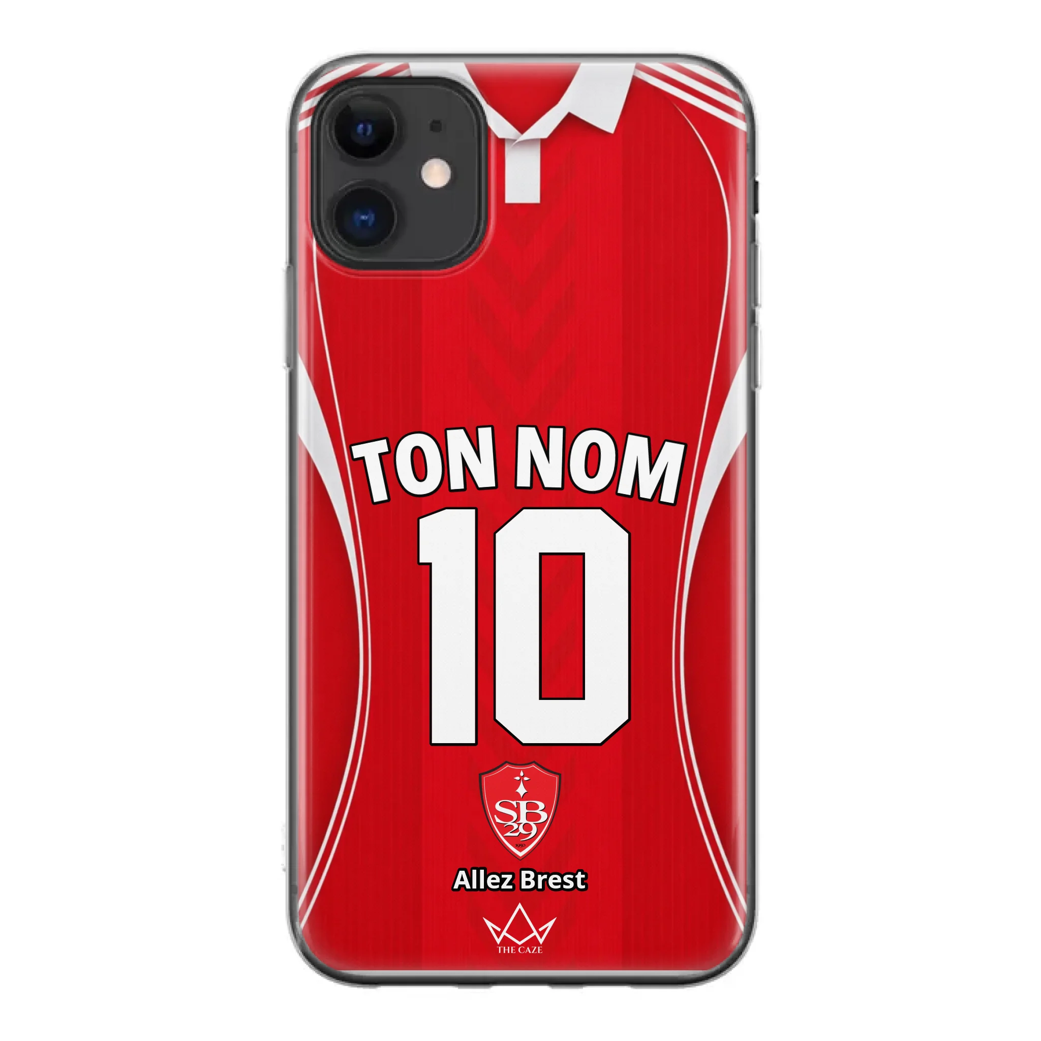 Stade Brestois Football Custom iPhone Case