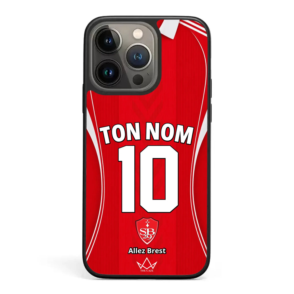 Stade Brestois Football Custom iPhone Case
