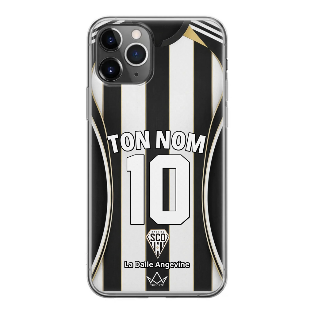 Funda de iPhone personalizada Angers SCO Football