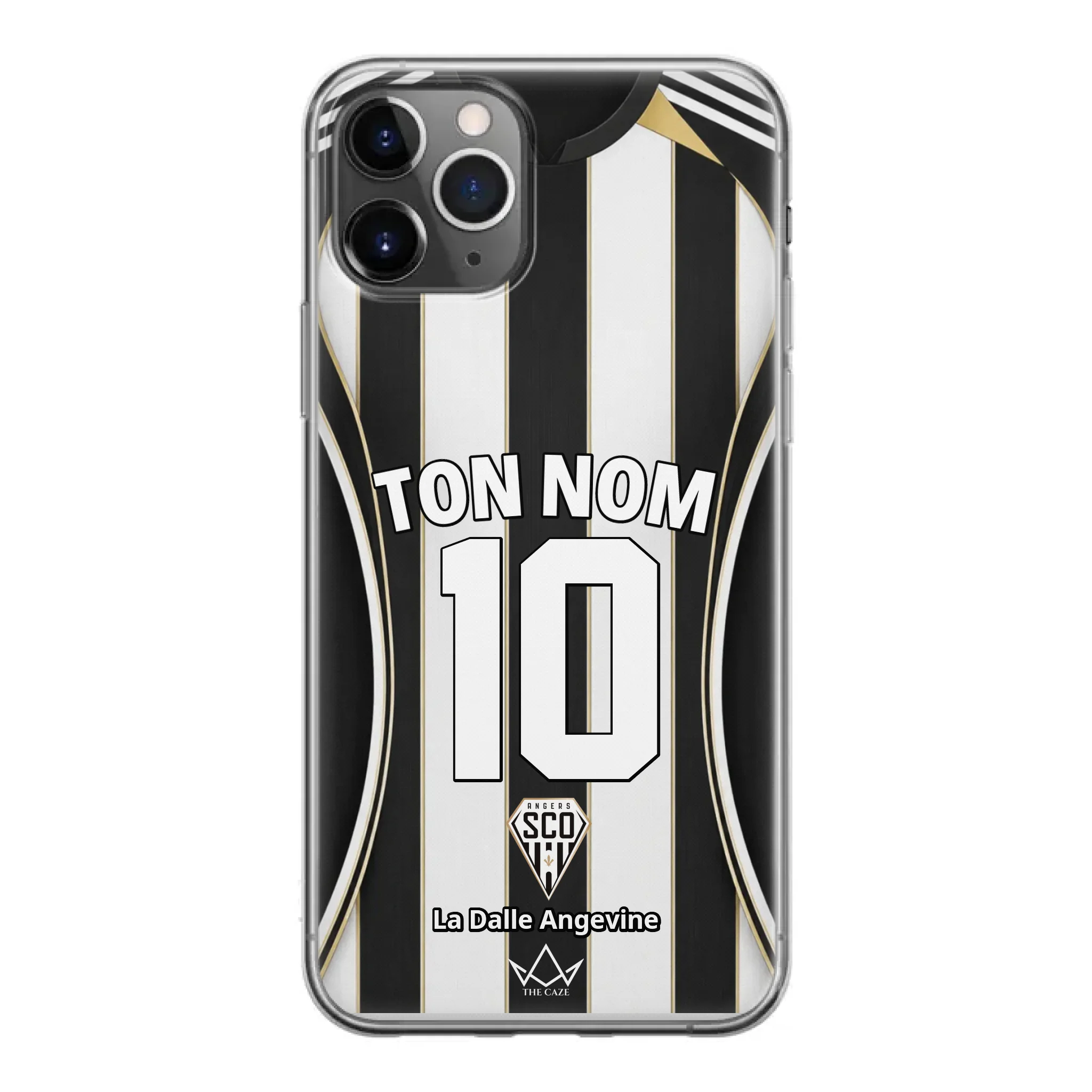 Funda de iPhone personalizada Angers SCO Football