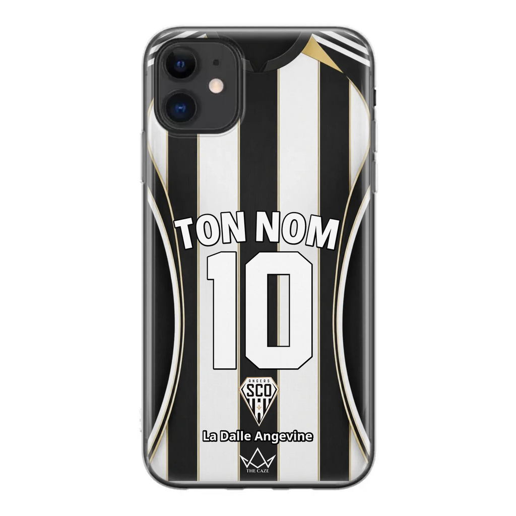 Funda de iPhone personalizada Angers SCO Football