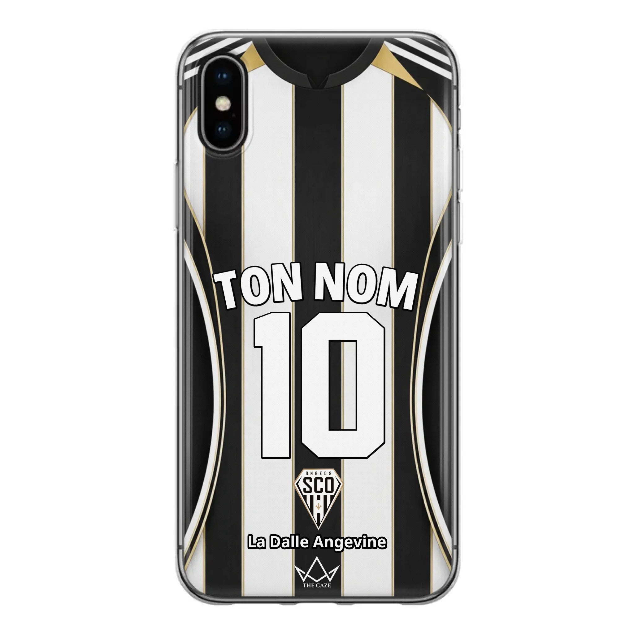 Funda de iPhone personalizada Angers SCO Football