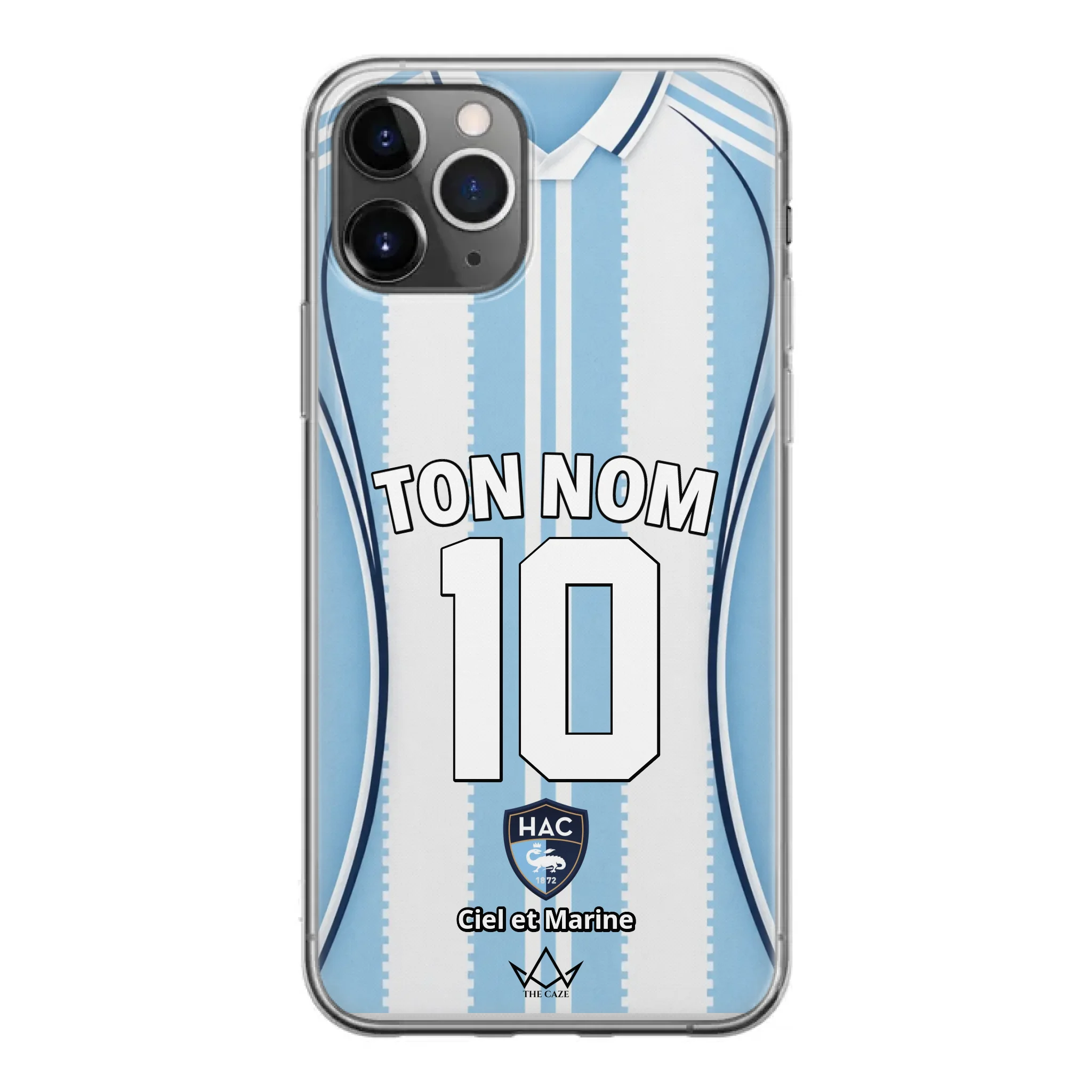 Funda de iPhone personalizada de Havre AC Football