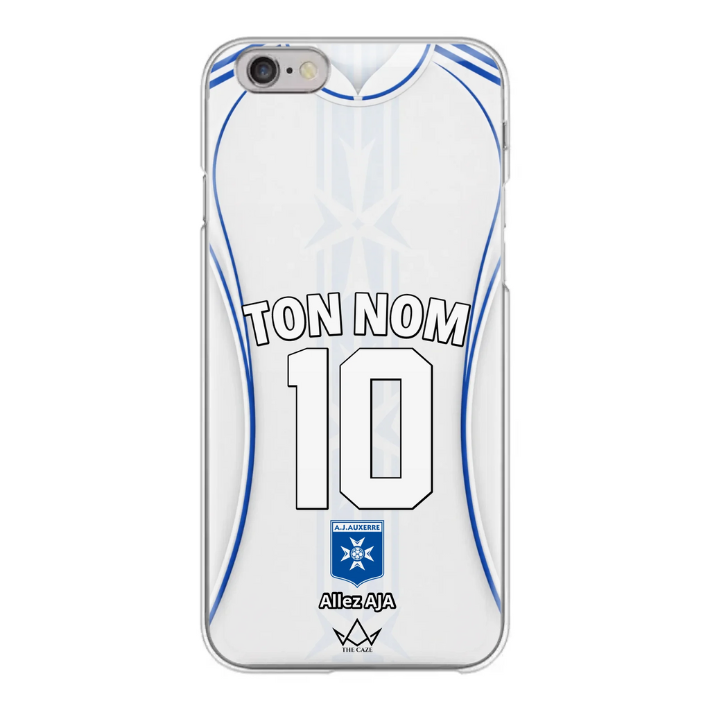 Coque iPhone personnalisée AJ Auxerre Football