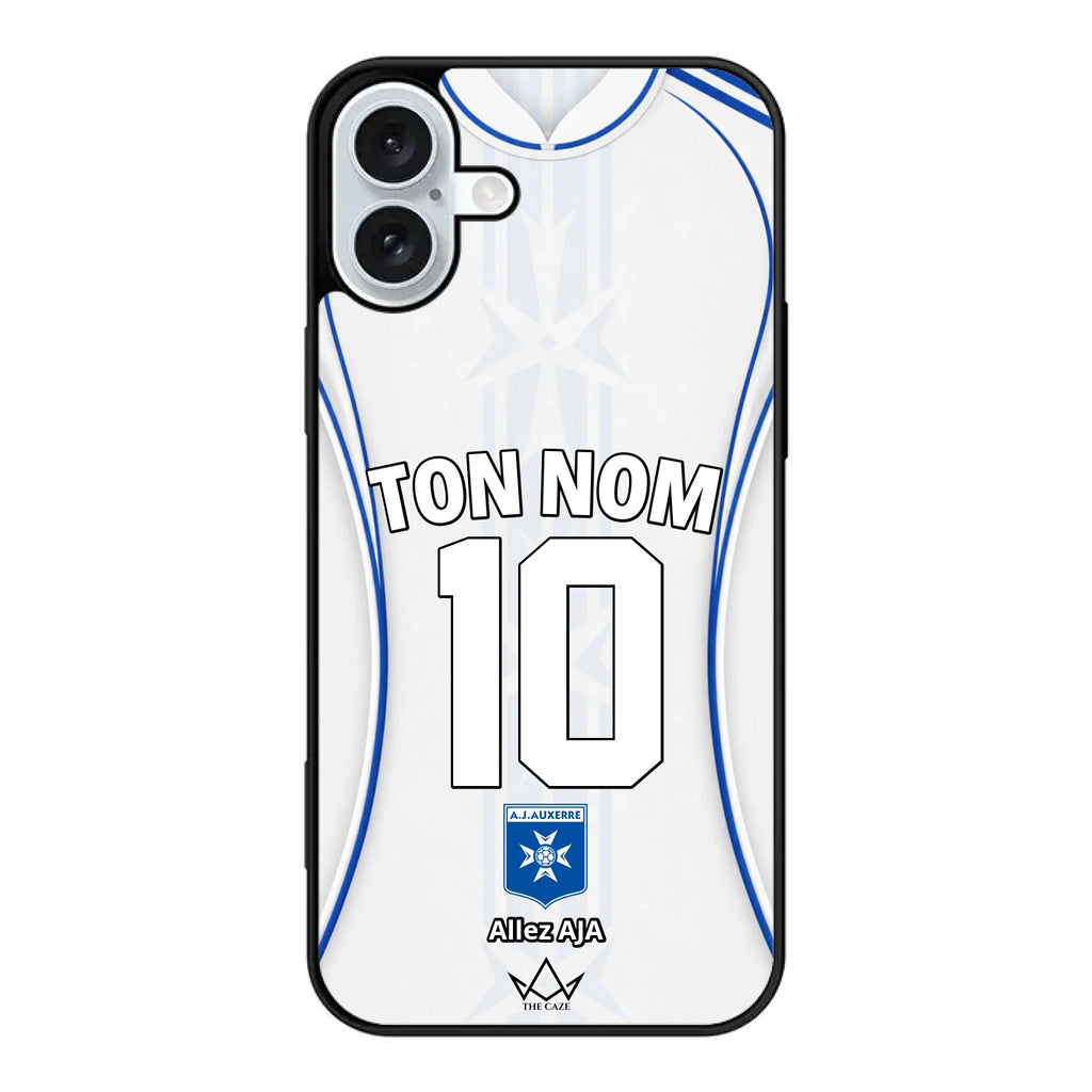 Coque iPhone personnalisée AJ Auxerre Football