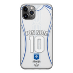 Coque iPhone personnalisée AJ Auxerre Football