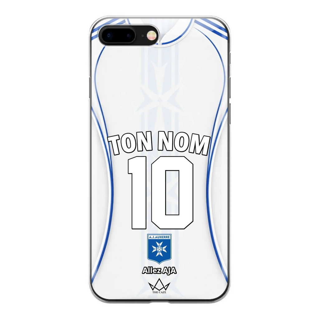 Coque iPhone personnalisée AJ Auxerre Football