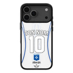 Coque iPhone personnalisée AJ Auxerre Football