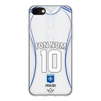 Coque iPhone personnalisée AJ Auxerre Football