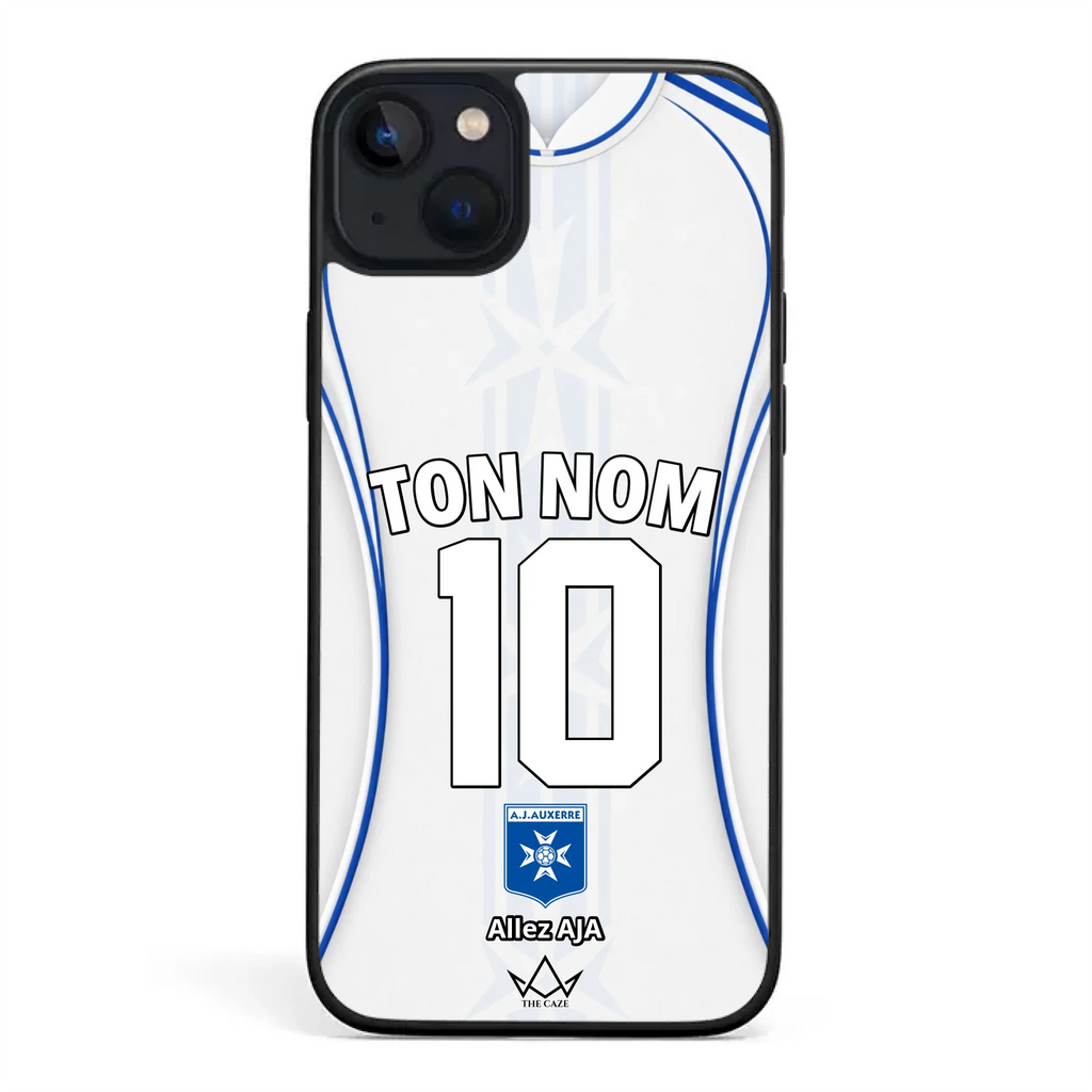Coque iPhone personnalisée AJ Auxerre Football