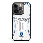 Coque iPhone personnalisée AJ Auxerre Football
