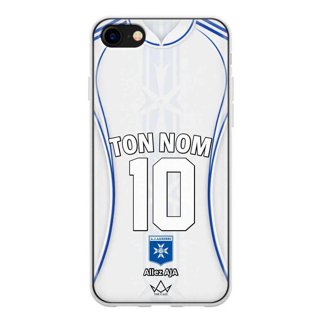 Coque iPhone personnalisée AJ Auxerre Football