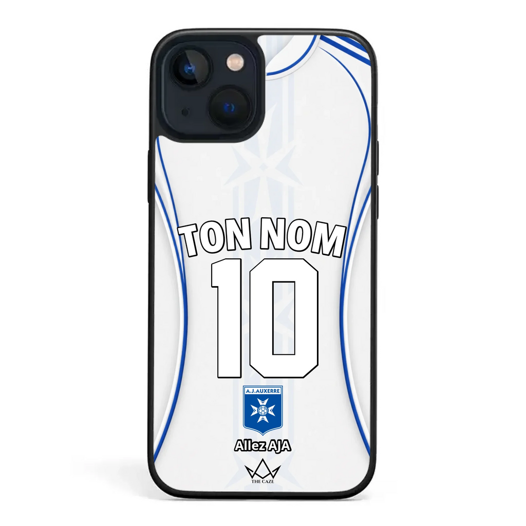 Coque iPhone personnalisée AJ Auxerre Football