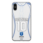 Coque iPhone personnalisée AJ Auxerre Football