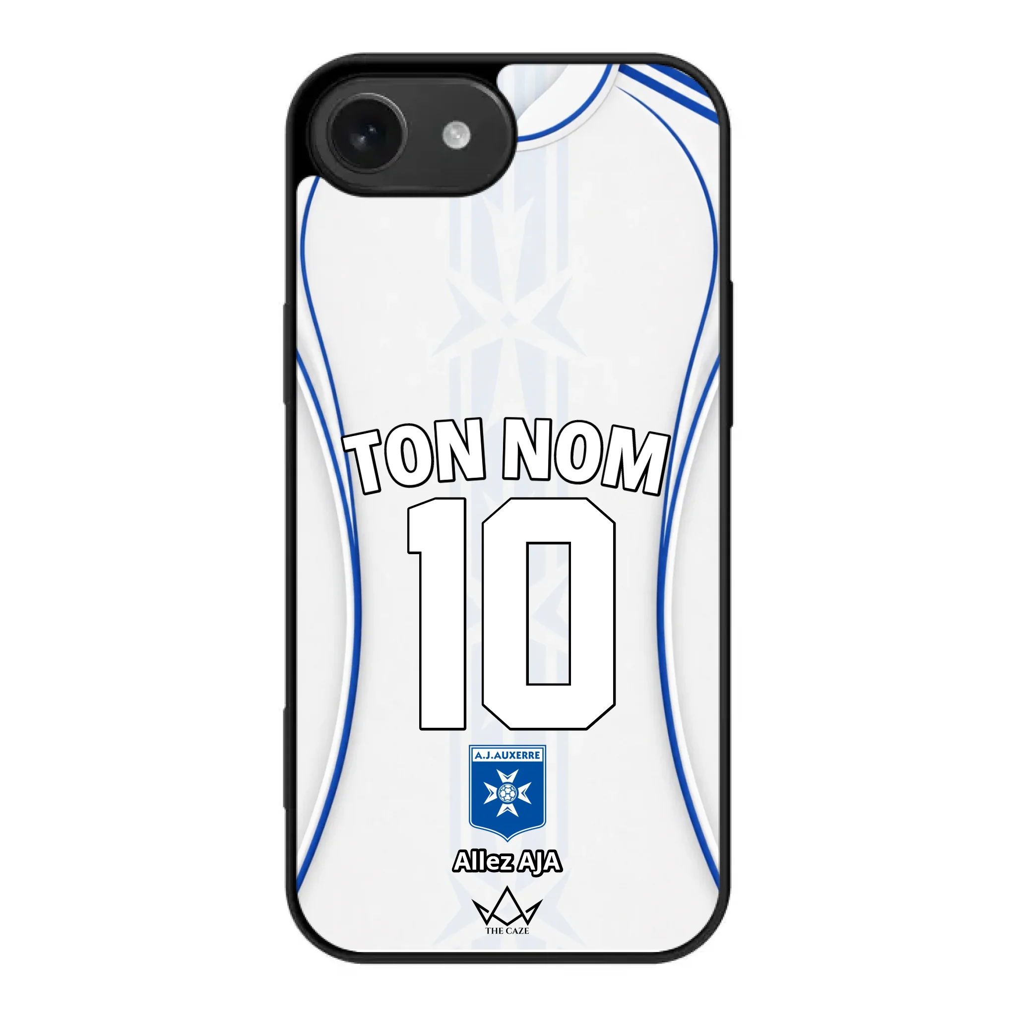 Coque iPhone personnalisée AJ Auxerre Football