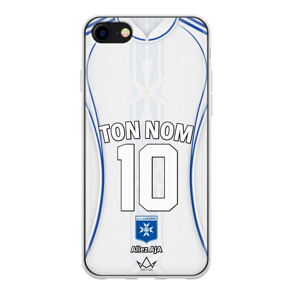 Coque iPhone personnalisée AJ Auxerre Football