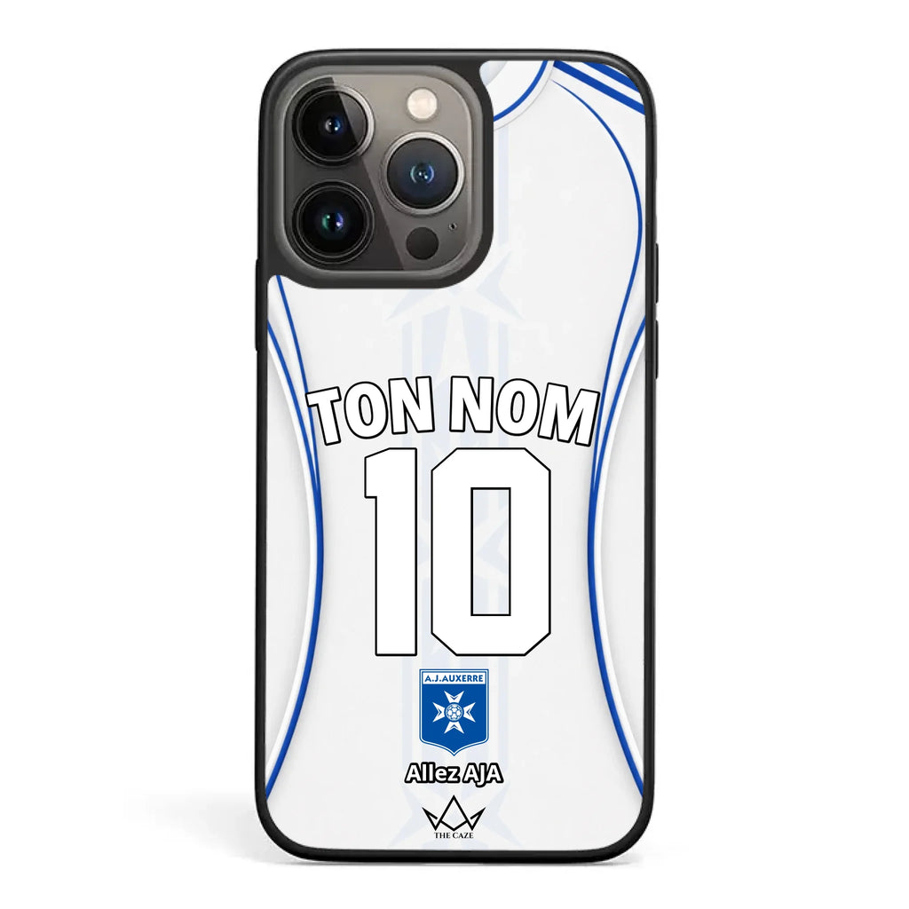 Coque iPhone personnalisée AJ Auxerre Football