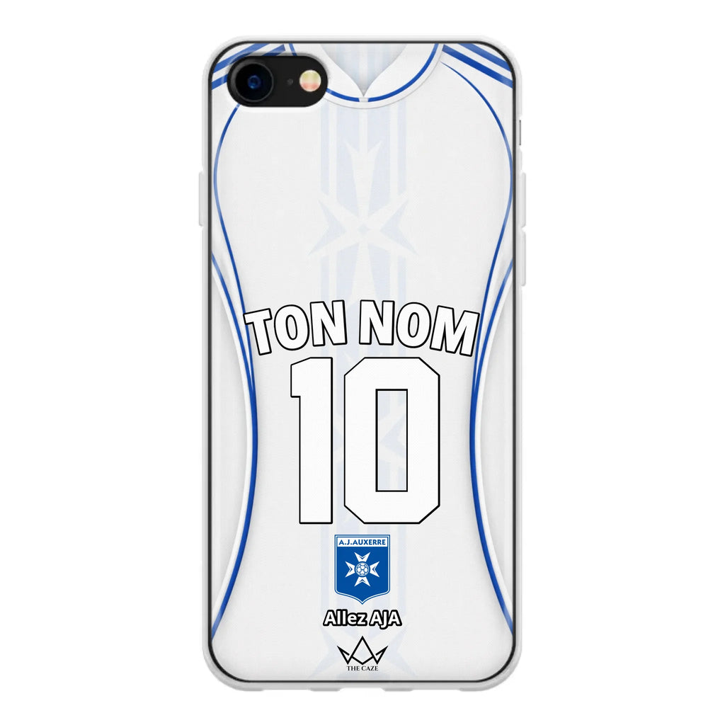 Coque iPhone personnalisée AJ Auxerre Football