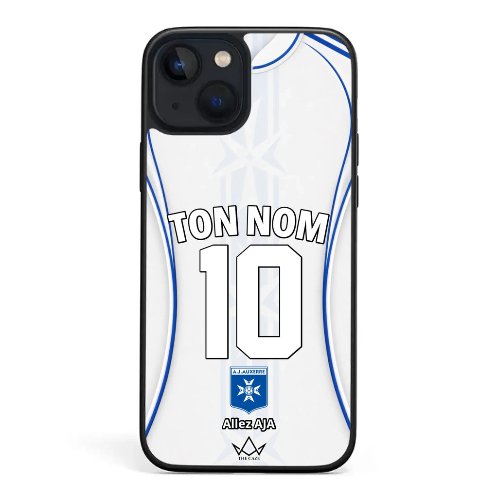 Coque iPhone personnalisée AJ Auxerre Football