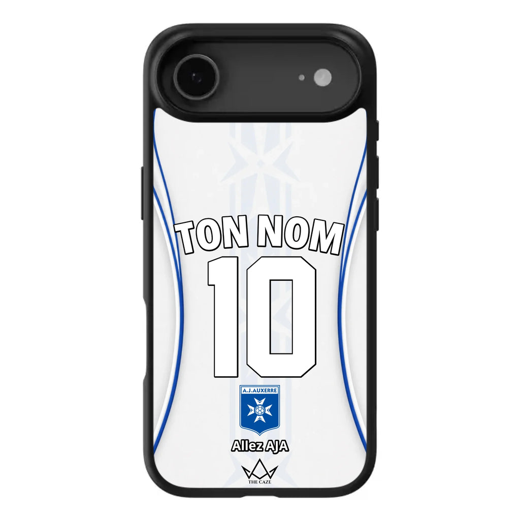 Coque iPhone personnalisée AJ Auxerre Football