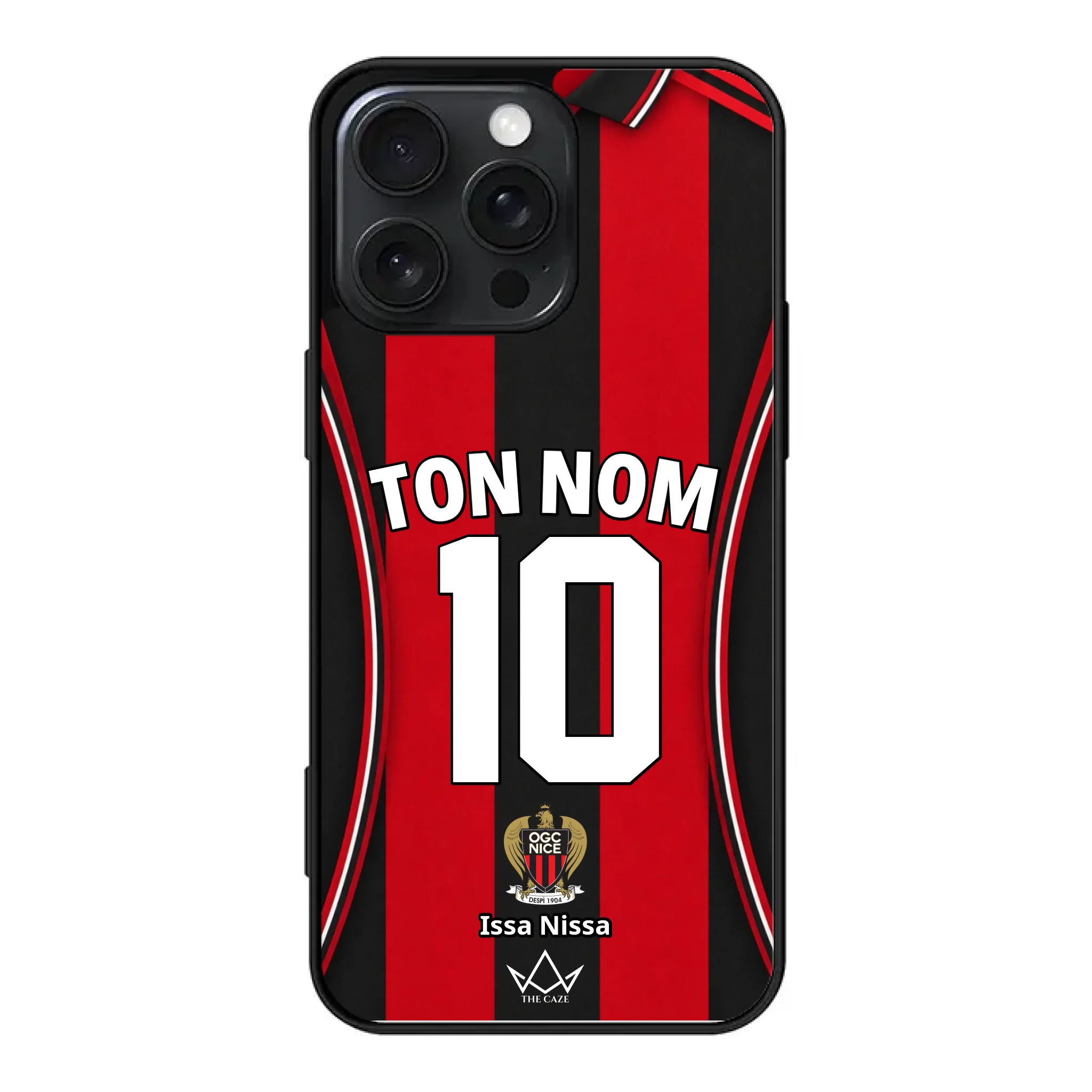 OGC Nice Football Custom iPhone Case