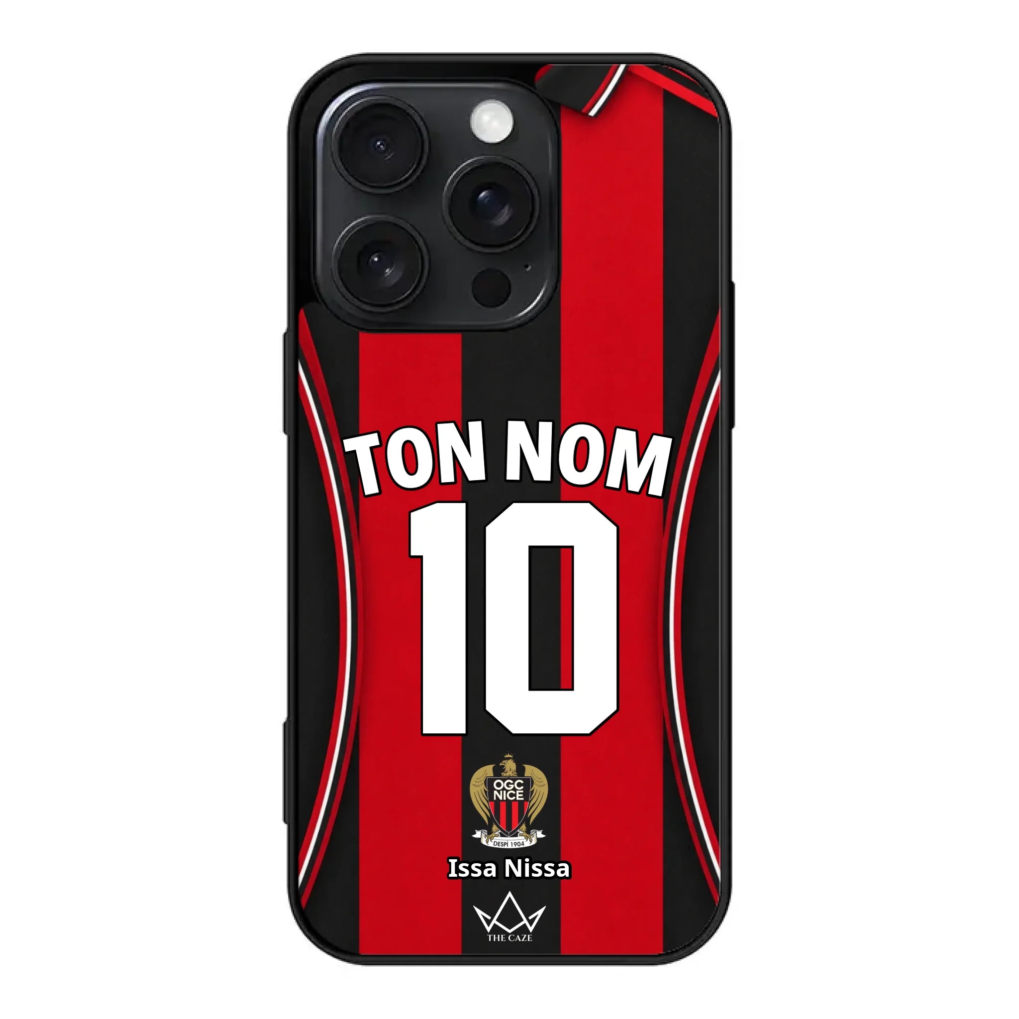 OGC Nice Football Custom iPhone Case