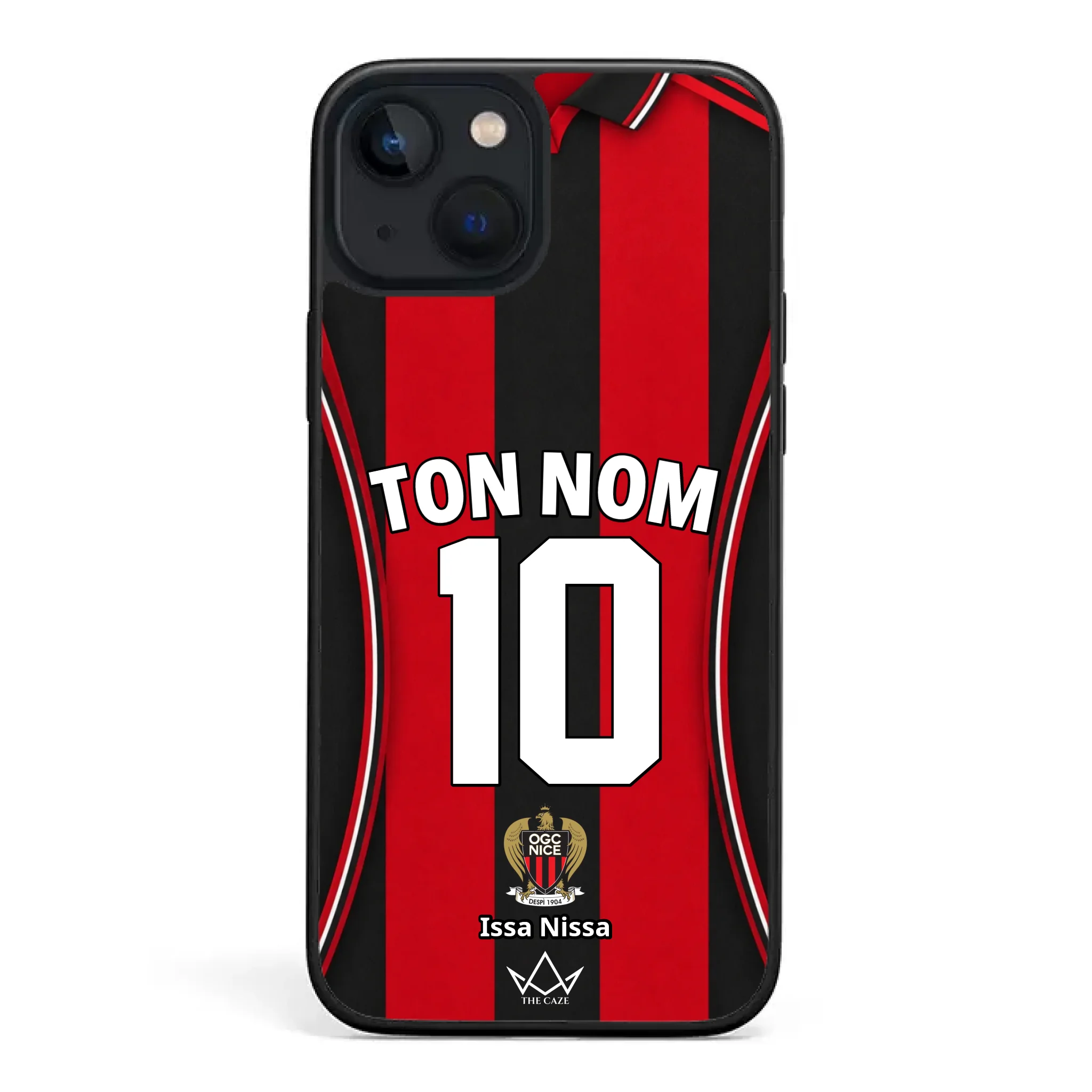 OGC Nice Football Custom iPhone Case