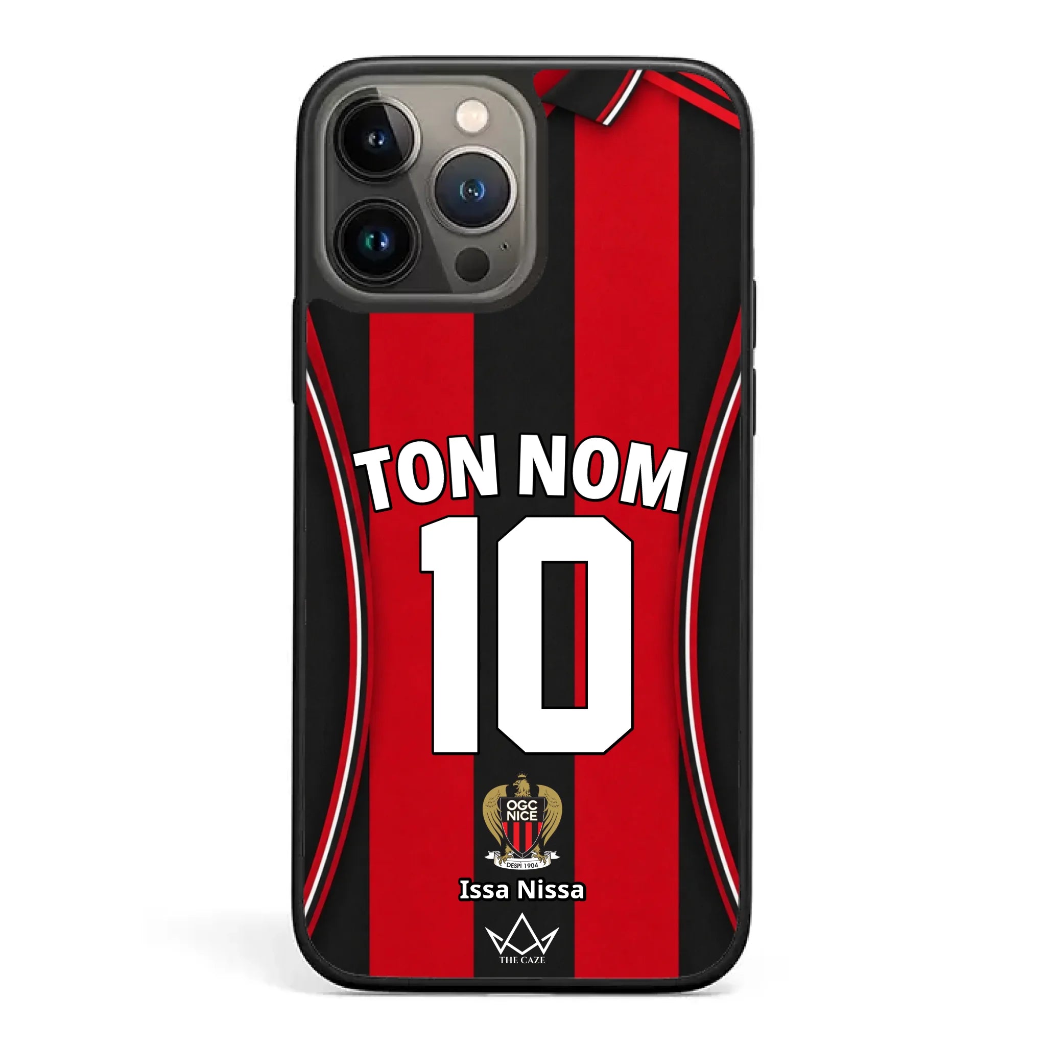 OGC Nice Football Custom iPhone Case