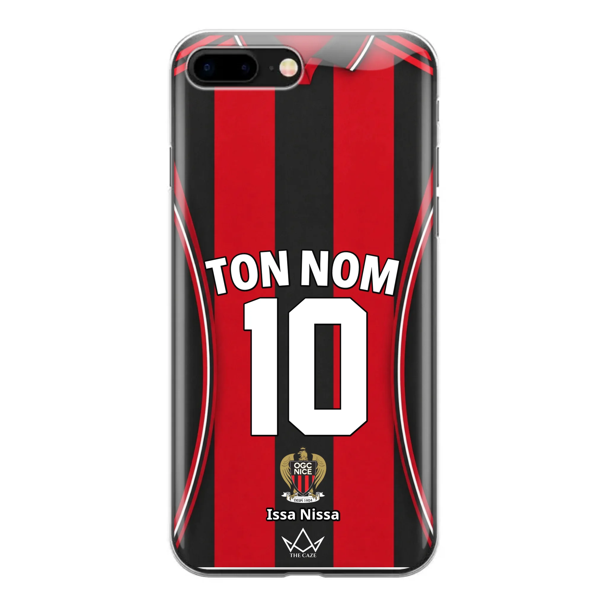 OGC Nice Football Custom iPhone Case
