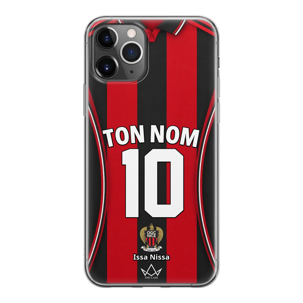 OGC Nice Football Custom iPhone Case