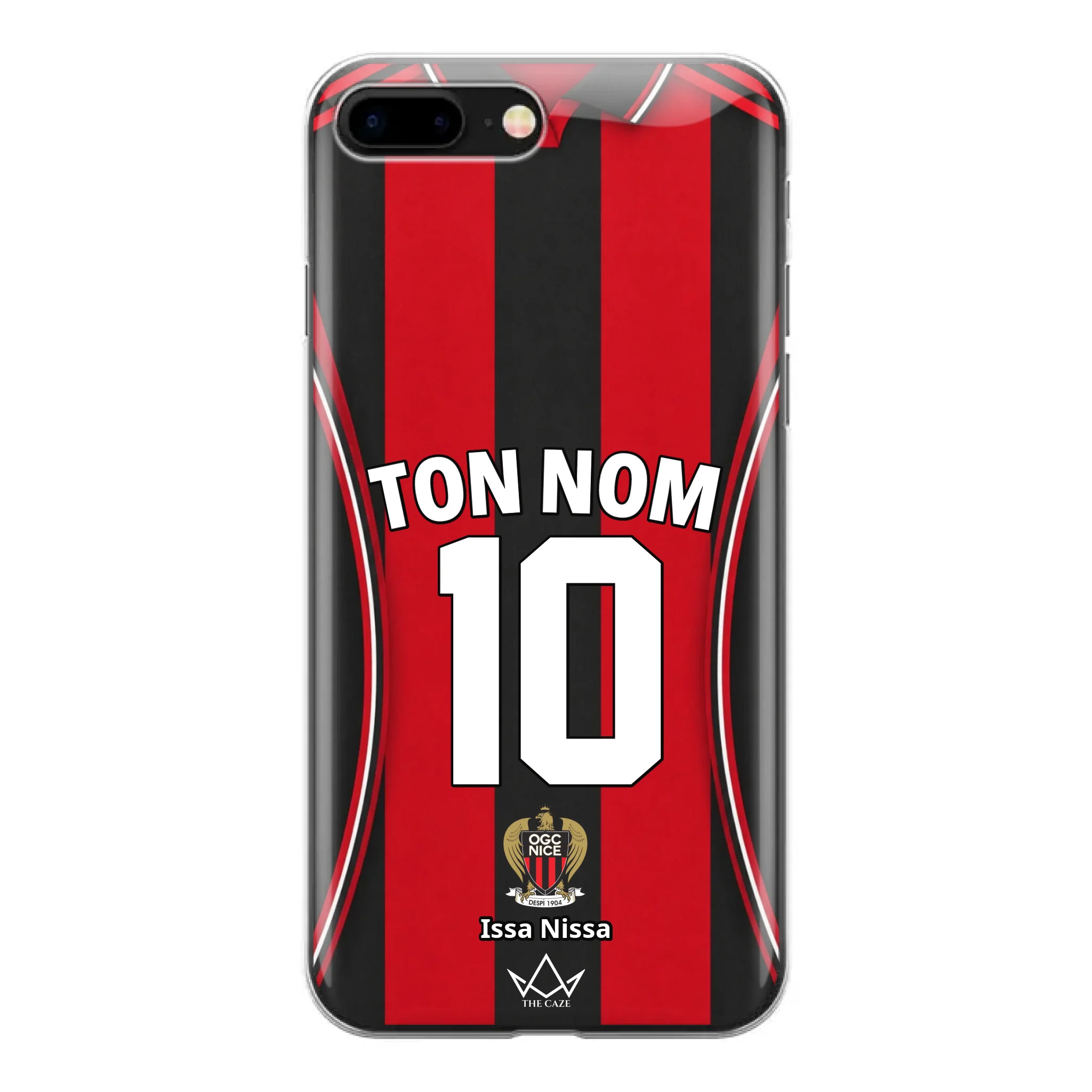 OGC Nice Football Custom iPhone Case