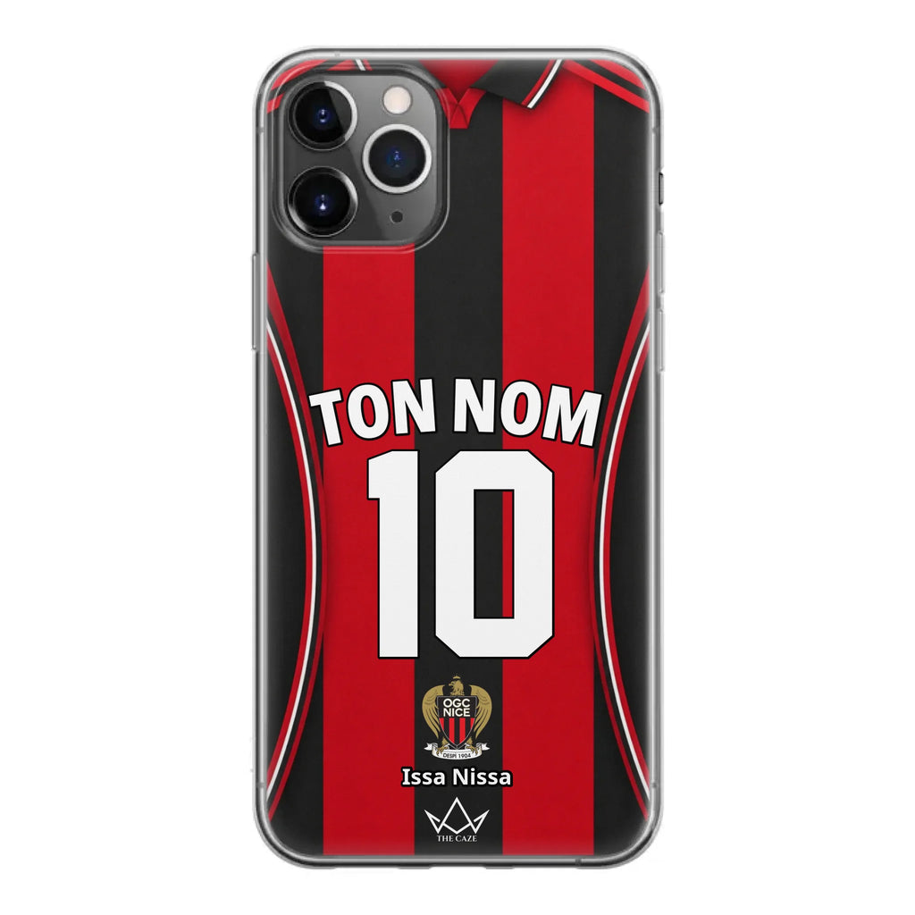OGC Nice Football Custom iPhone Case