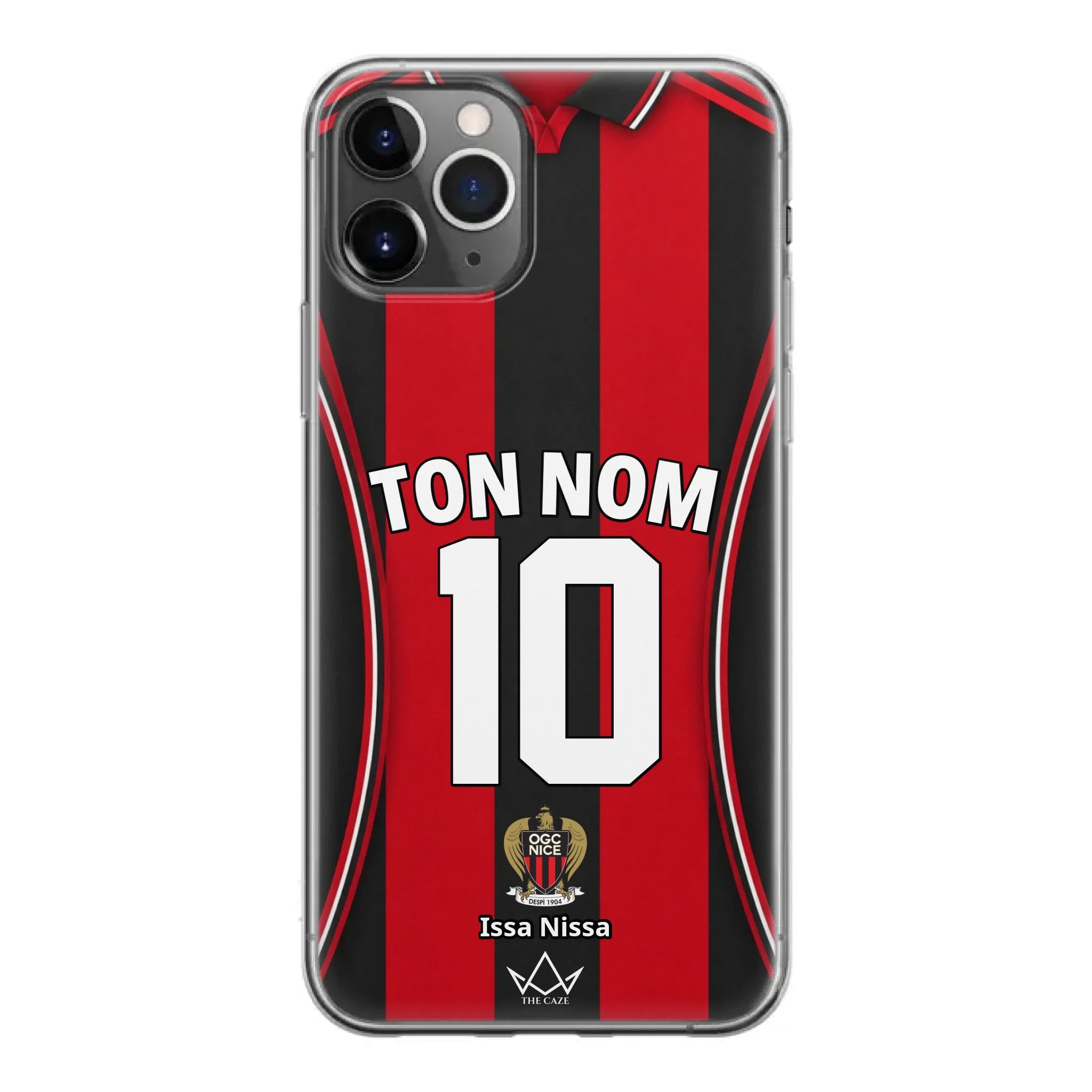 OGC Nice Football Custom iPhone Case