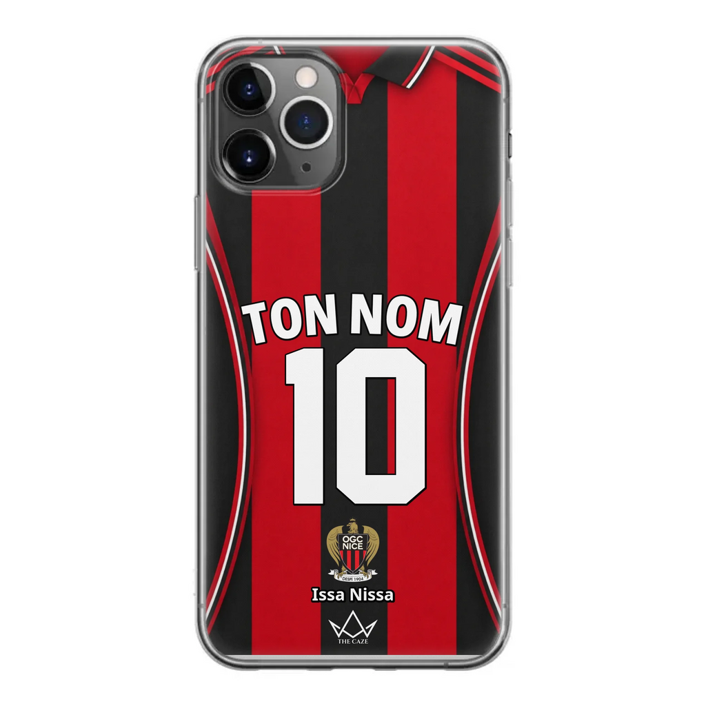 OGC Nice Football Custom iPhone Case