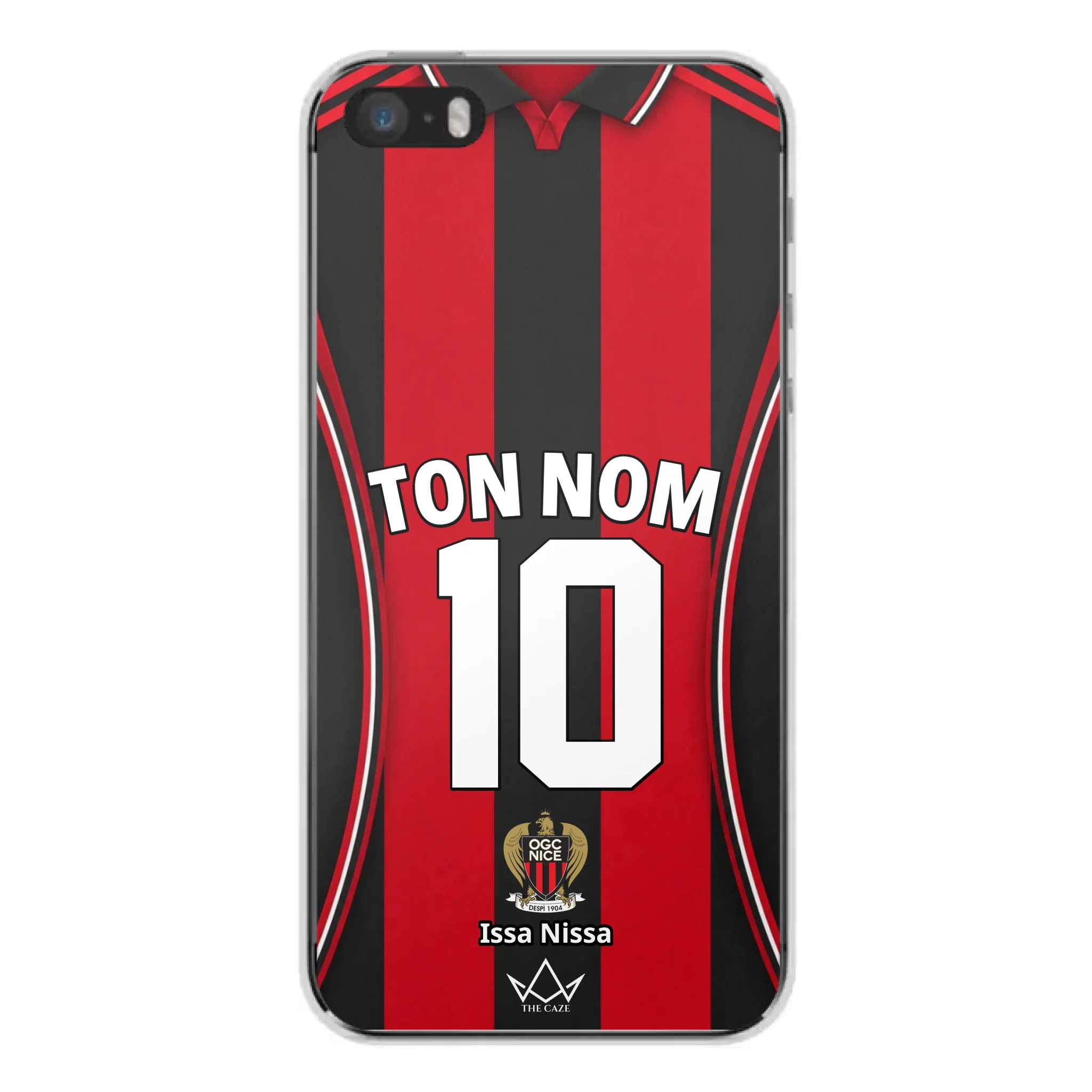 OGC Nice Football Custom iPhone Case
