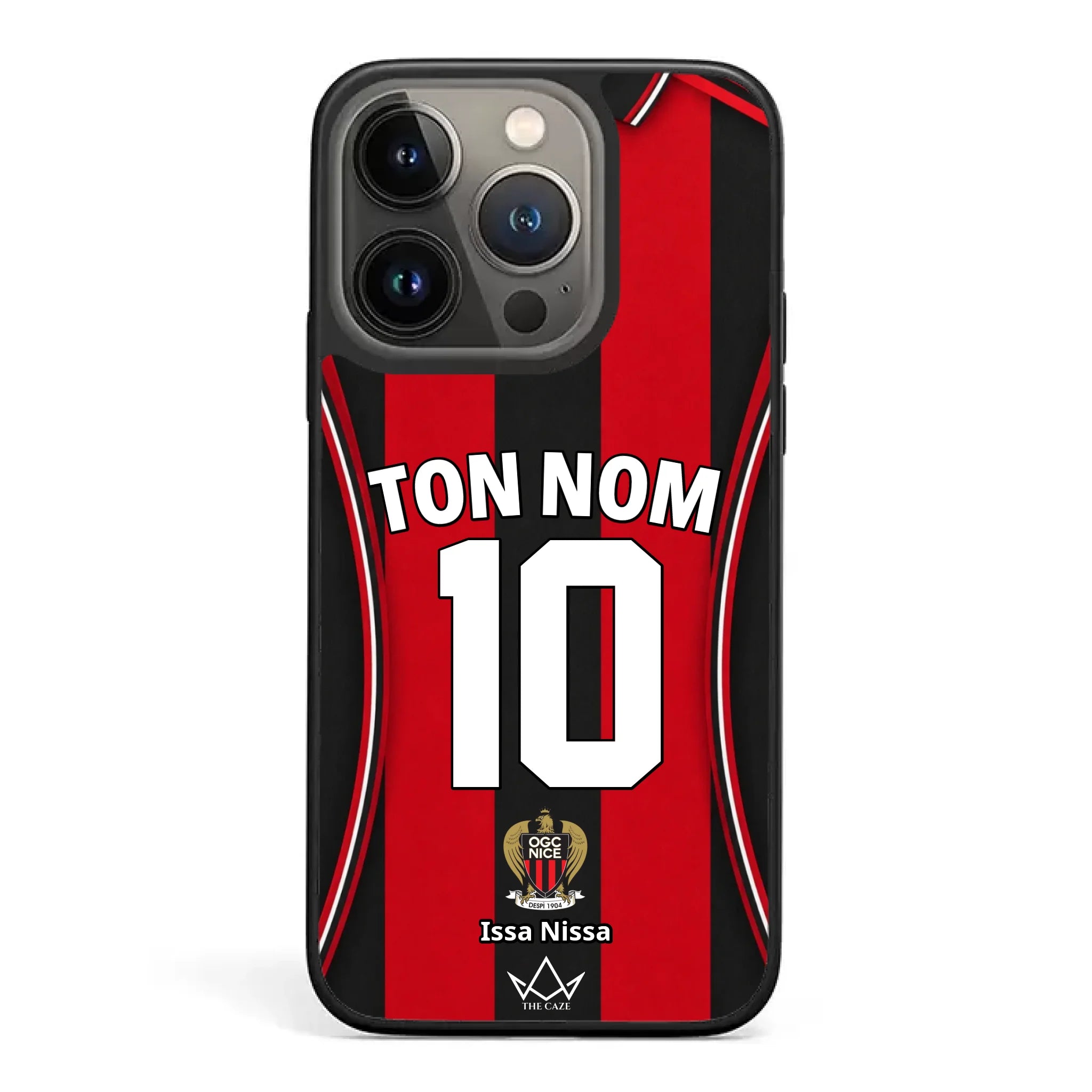 OGC Nice Football Custom iPhone Case