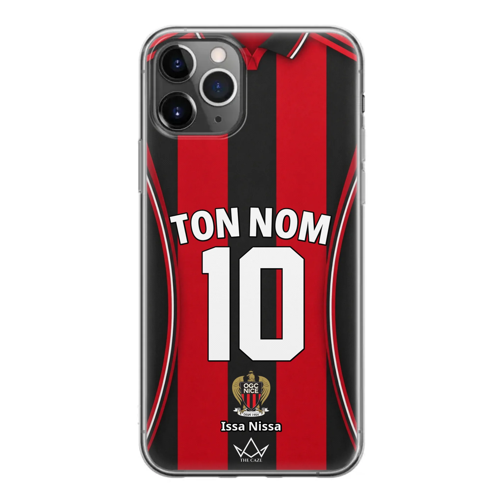 OGC Nice Football Custom iPhone Case