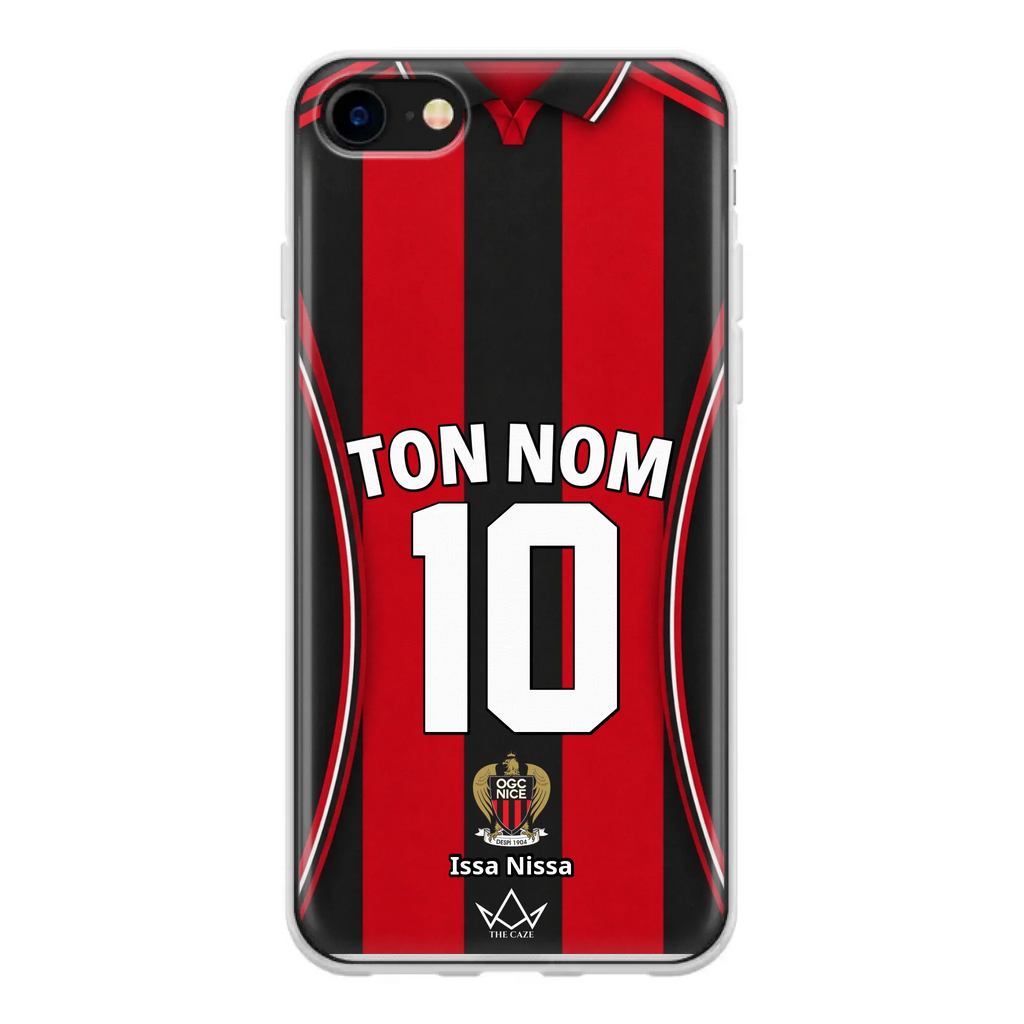 OGC Nice Football Custom iPhone Case