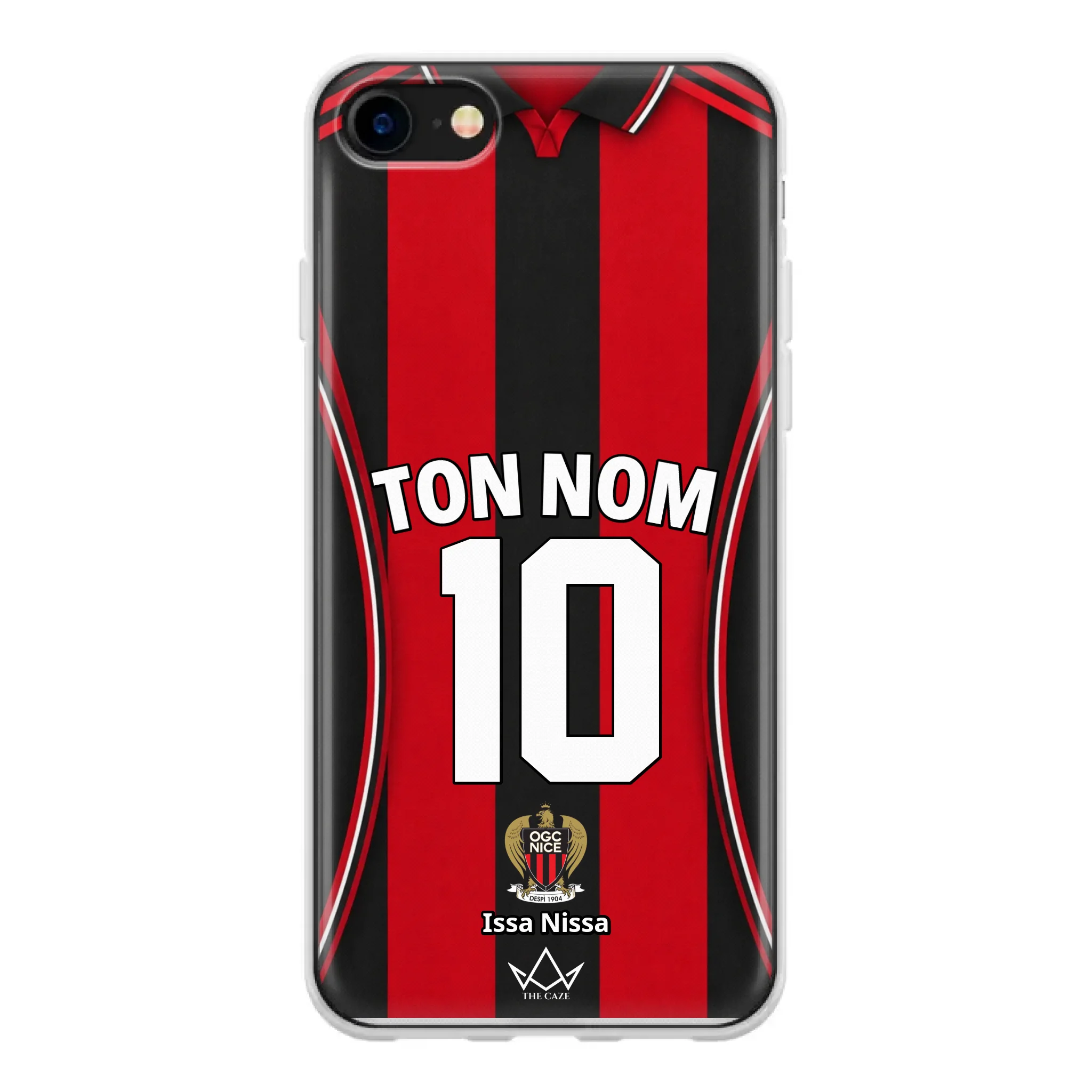 OGC Nice Football Custom iPhone Case