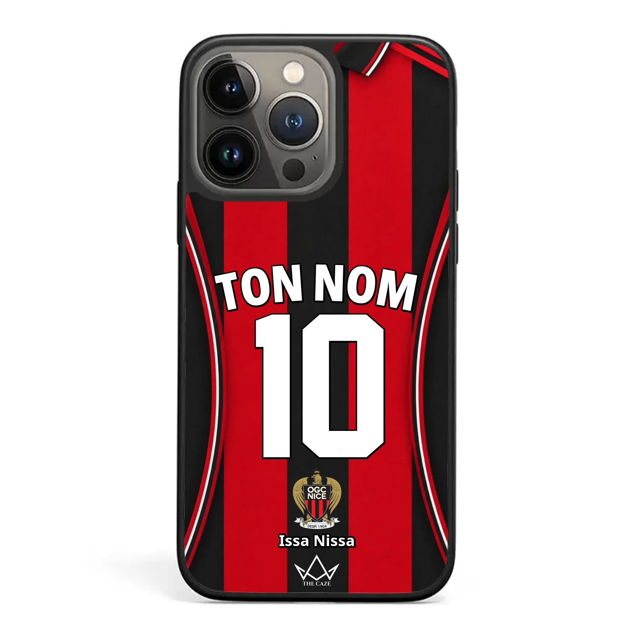 OGC Nice Football Custom iPhone Case