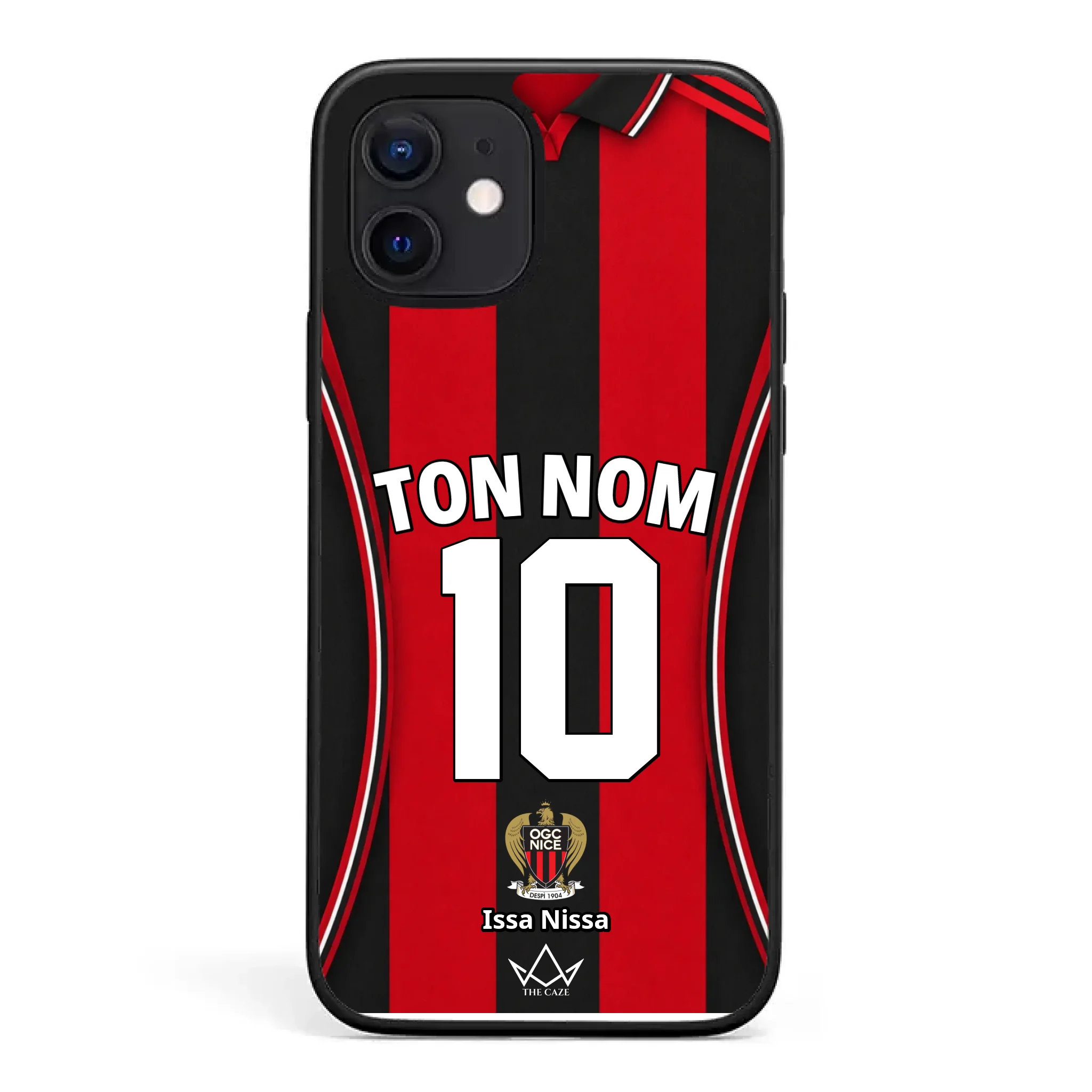 OGC Nice Football Custom iPhone Case