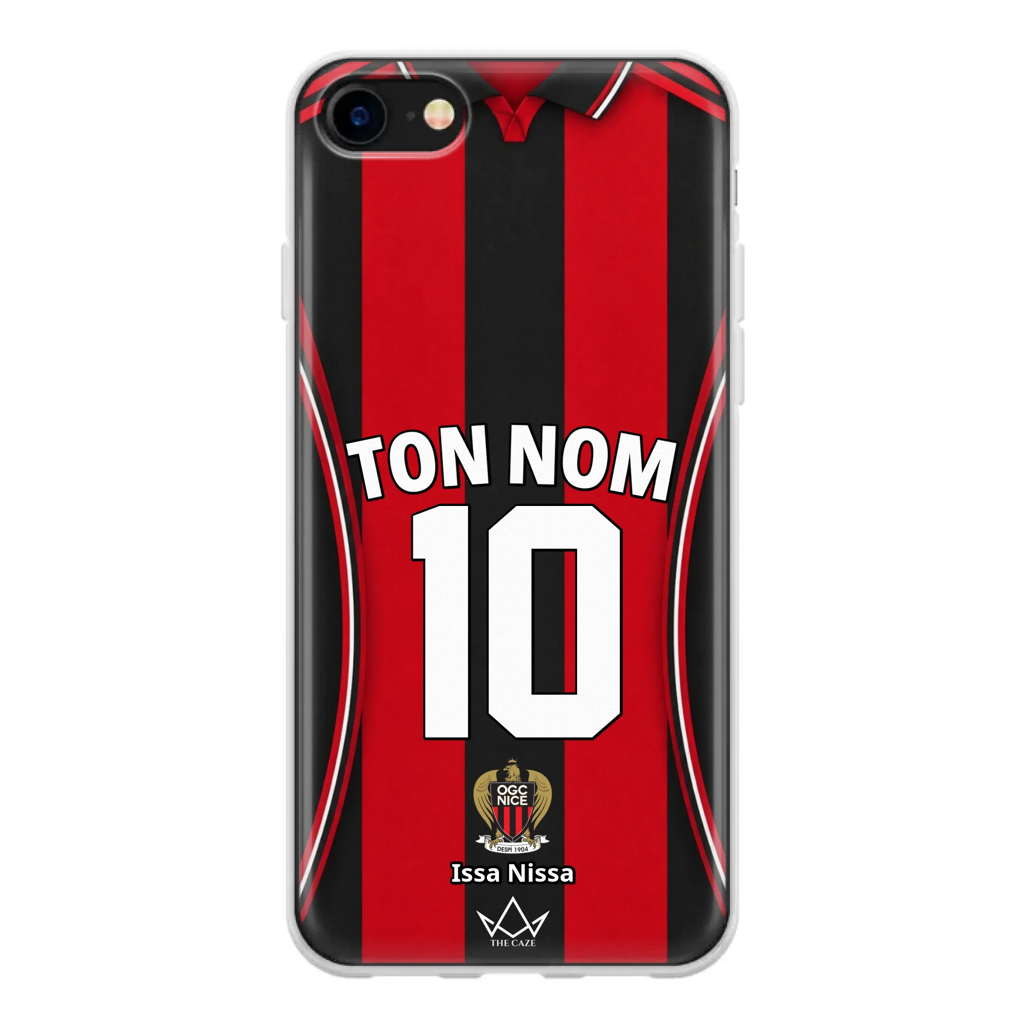 OGC Nice Football Custom iPhone Case