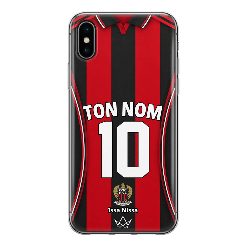 OGC Nice Football Custom iPhone Case