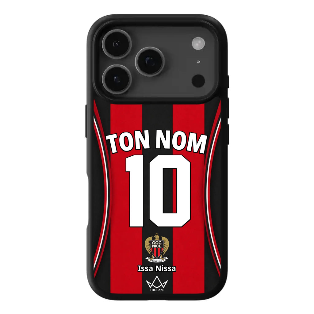OGC Nice Football Custom iPhone Case