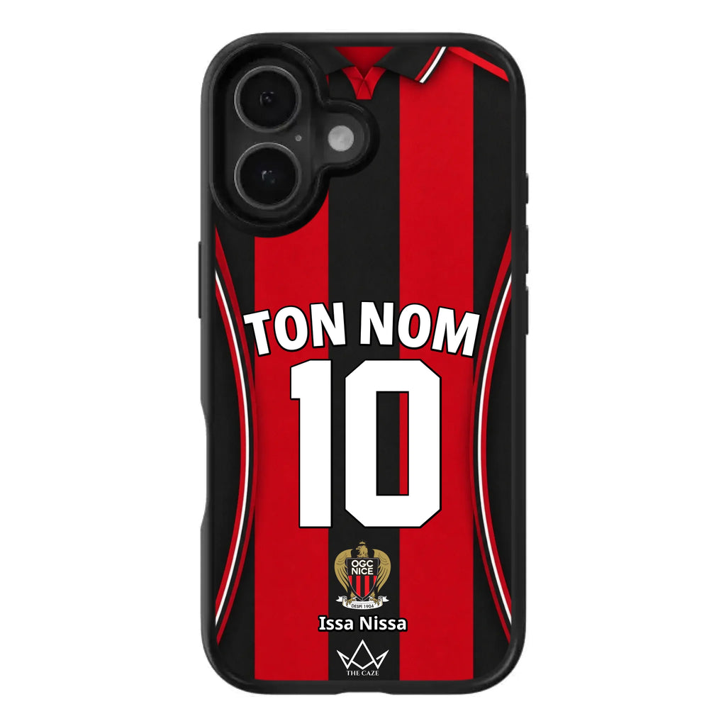 OGC Nice Football Custom iPhone Case