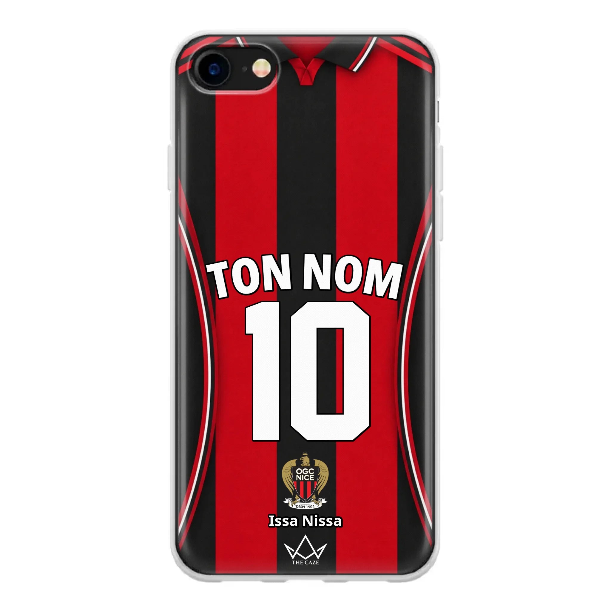 OGC Nice Football Custom iPhone Case