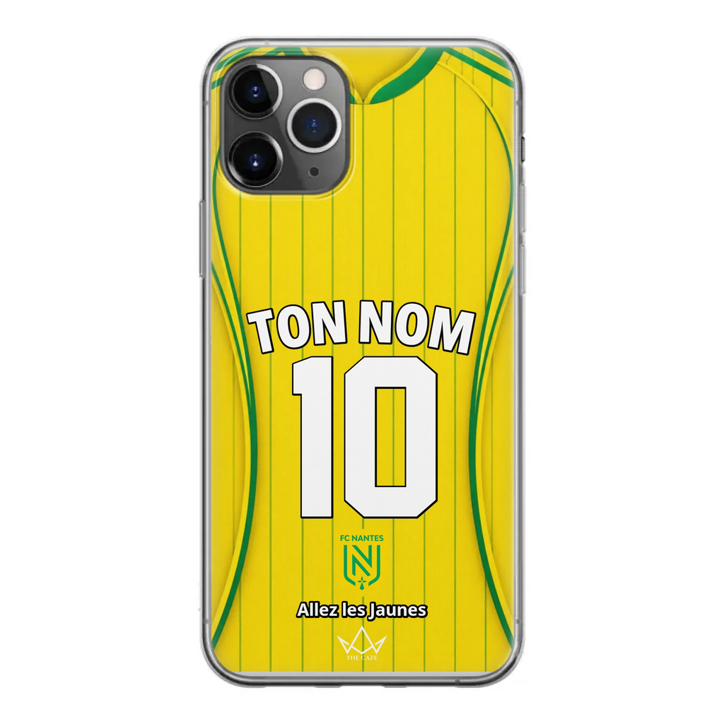 Funda de iPhone personalizada del FC Nantes
