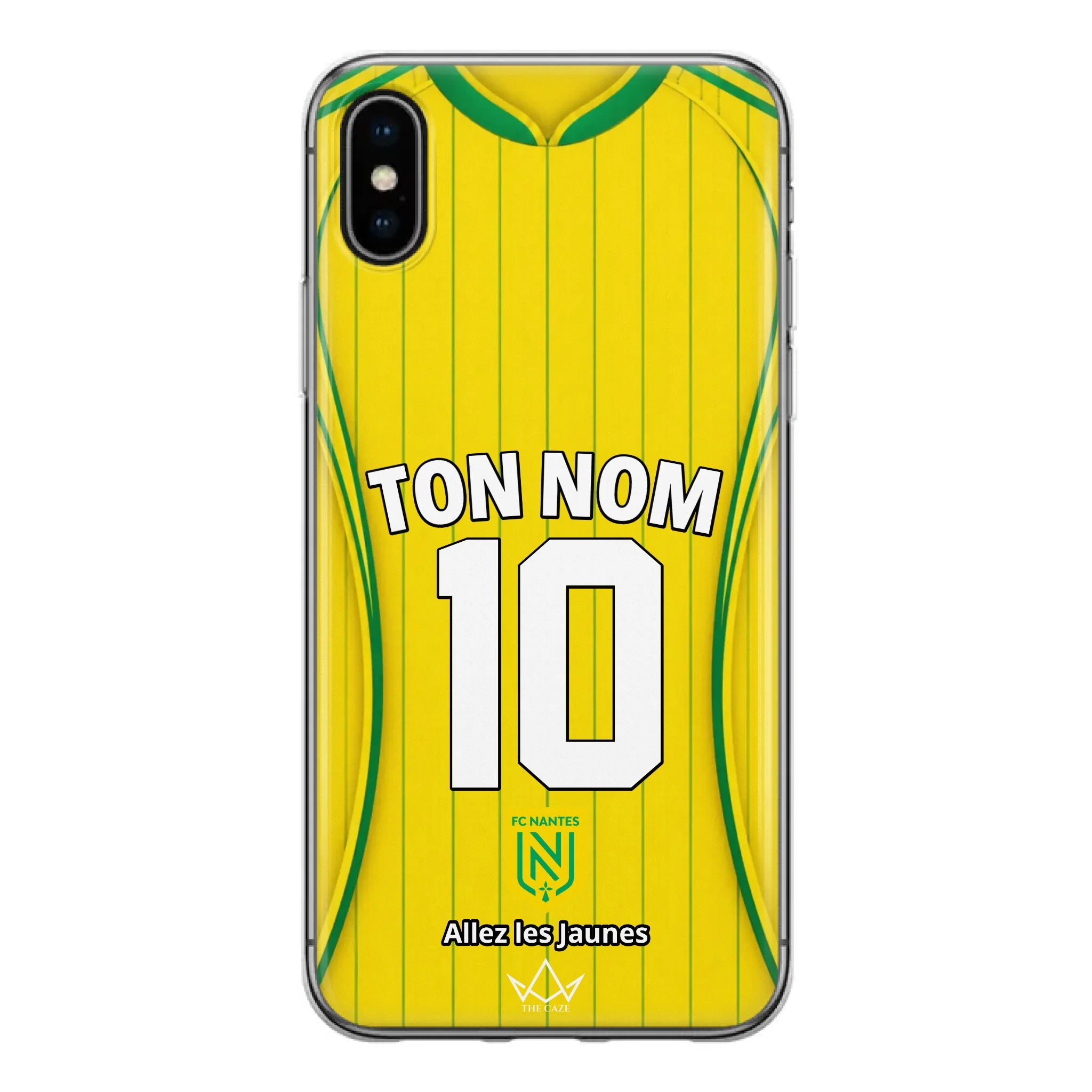 Funda de iPhone personalizada del FC Nantes